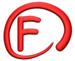 F - failing grade