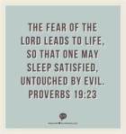 fear of the lord