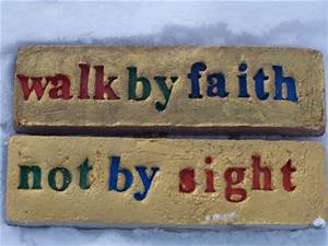 Walk by faith
