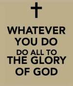 Do for God's glory